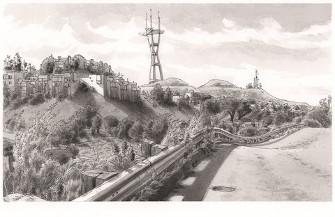 SUTRO • Original Drawing • Everson Street