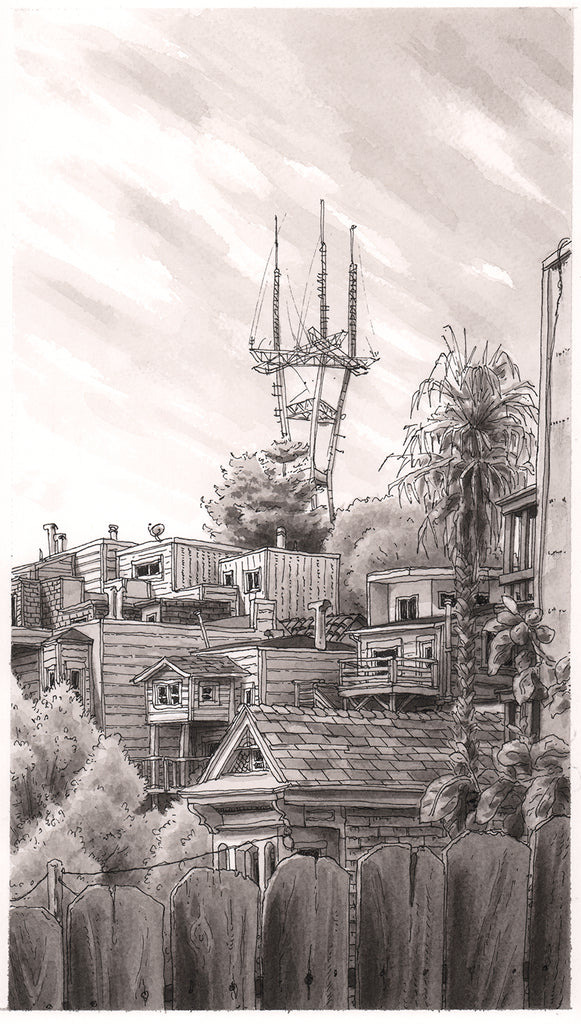 SUTRO • Original Drawing • States Street