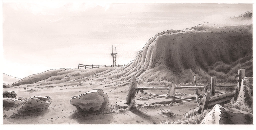 SUTRO • Original Drawing • Bernal Gate