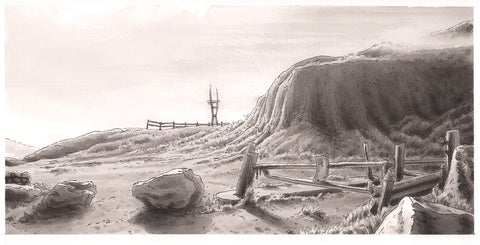 SUTRO • Original Drawing • Bernal Gate