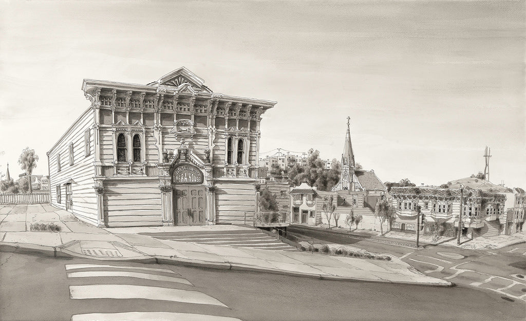 SPIRITS • Bayview Opera House • Original Drawing