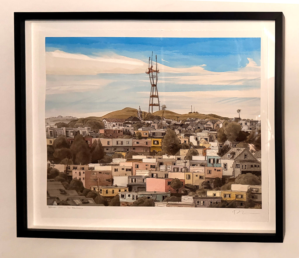 • SALE • Framed - Bernal Color Print
