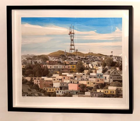 • SALE • Framed - Bernal Color Print