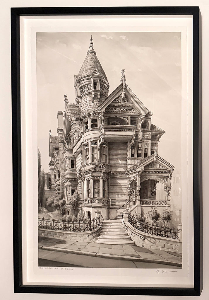 • SALE • Framed - Haas Lilienthal House