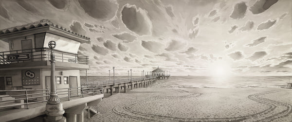 Manhattan Beach, CA • ORIGINAL DRAWING