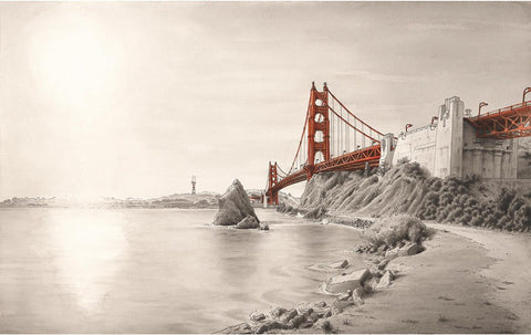 Limited Edition • Golden Gate Bridge • Anchor Steam summer label 2019