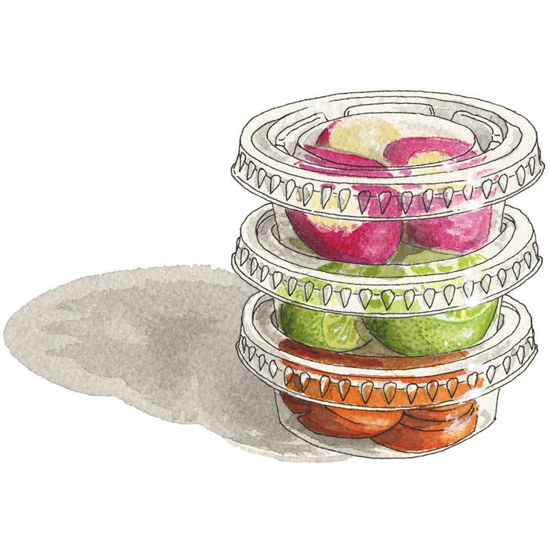 Tacolicious • Condiments - Radishes & Limes
